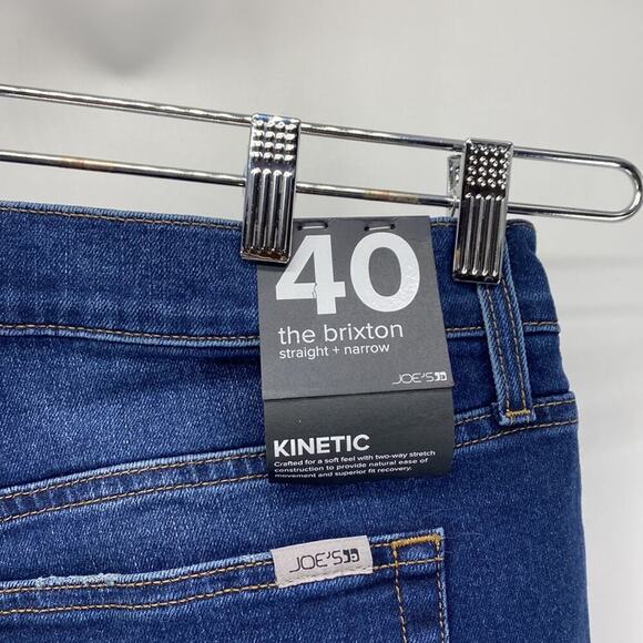 Joe’s the brixton straight and narrow dark wash ankle length wardrobe basic  40 - Picture 5 of 7